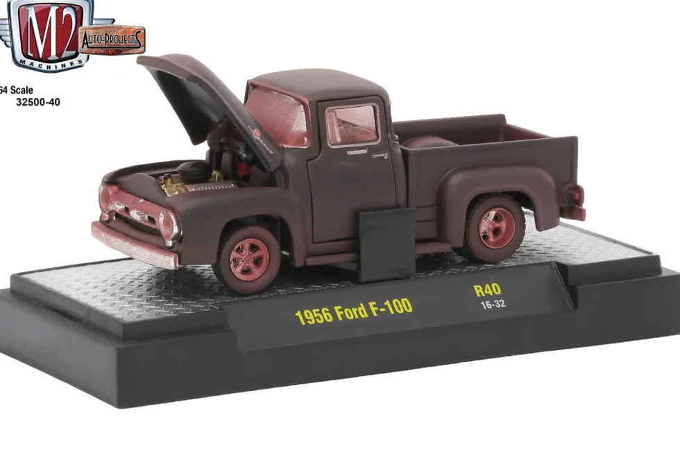 Auto Projects 6 Piece Set Release 40 IN DISPLAY CASES 1/64 Diecast Model Cars M2 Machines 32500-40