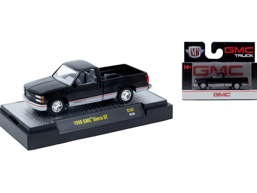 Auto-Thentics 6 piece Set Release 107 IN DISPLAY CASES Limited Edition 1/64 Diecast Model Cars by M2 Machines