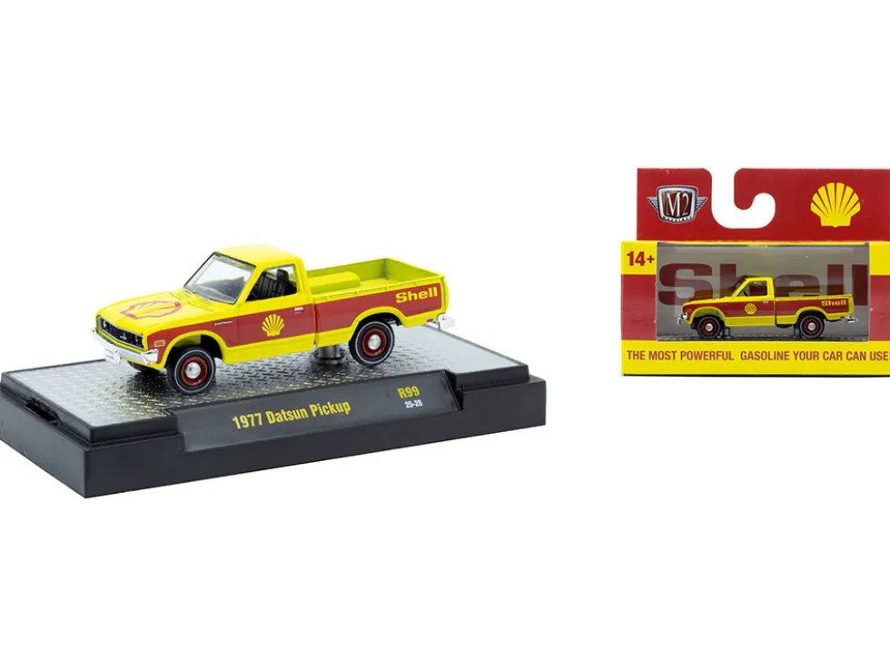 Auto-Thentics 6 piece Set Release 99 IN DISPLAY CASES Limited Edition 1/64 Diecast Model Cars by M2 Machines