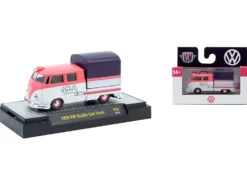 Auto-Thentics 6 piece Set Release 99 IN DISPLAY CASES Limited Edition 1/64 Diecast Model Cars by M2 Machines