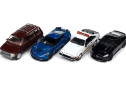 Auto World Premium 2024 Set B of 6 pieces Release 2 1/64 Diecast Model Cars by Auto World