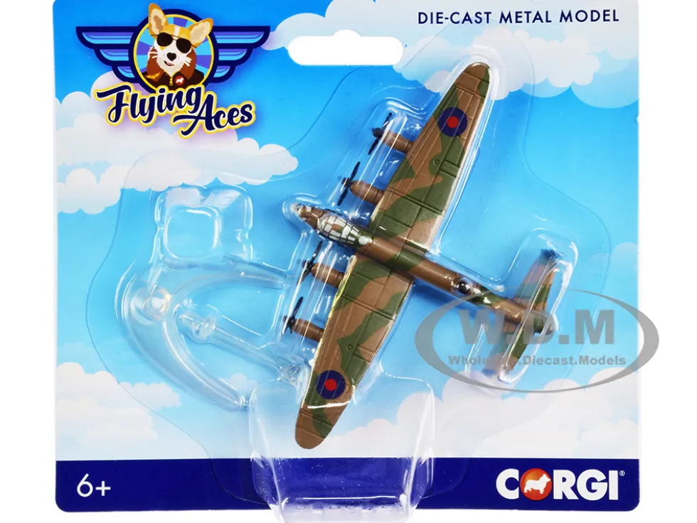 Avro Lancaster Bomber Aircraft RAF Flying Aces Series Diecast Model Corgi CS90651