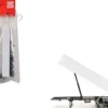 3-Axle Dump Trailer White 1/87 (HO) Plastic Model by Promotex
