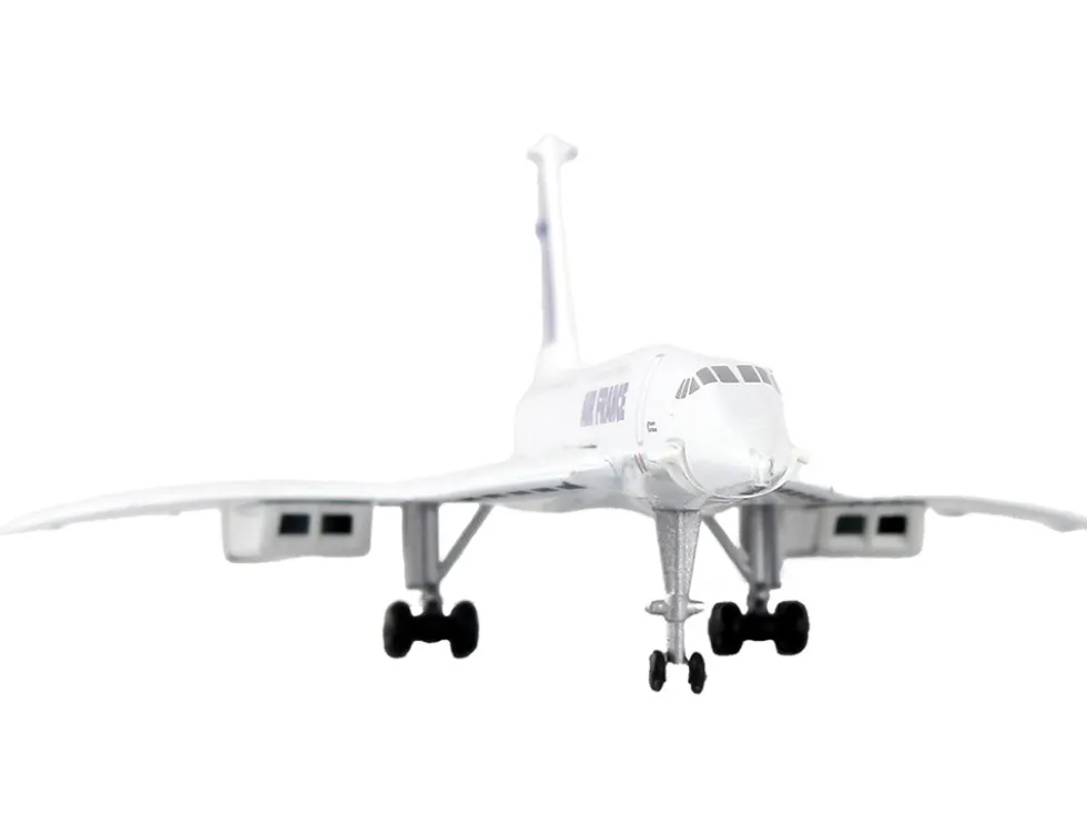 BAC Concorde Passenger Aircraft Air France 1/350 Diecast Model Airplane Postage Stamp PS5800-1