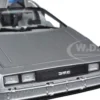 Back To The Future Time Machine Delorean with Mr. Fusion 1/18 Diecast Model Car Hot Wheels CMC98