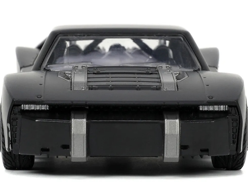 Batmobile Matt Black Batman Diecast Figurine The Batman 2022 Movie DC Comics 1/32 Diecast Model Car Jada 32042