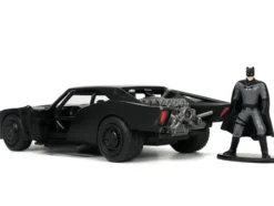 Batmobile Matt Black Batman Diecast Figurine The Batman 2022 Movie DC Comics 1/32 Diecast Model Car Jada 32042