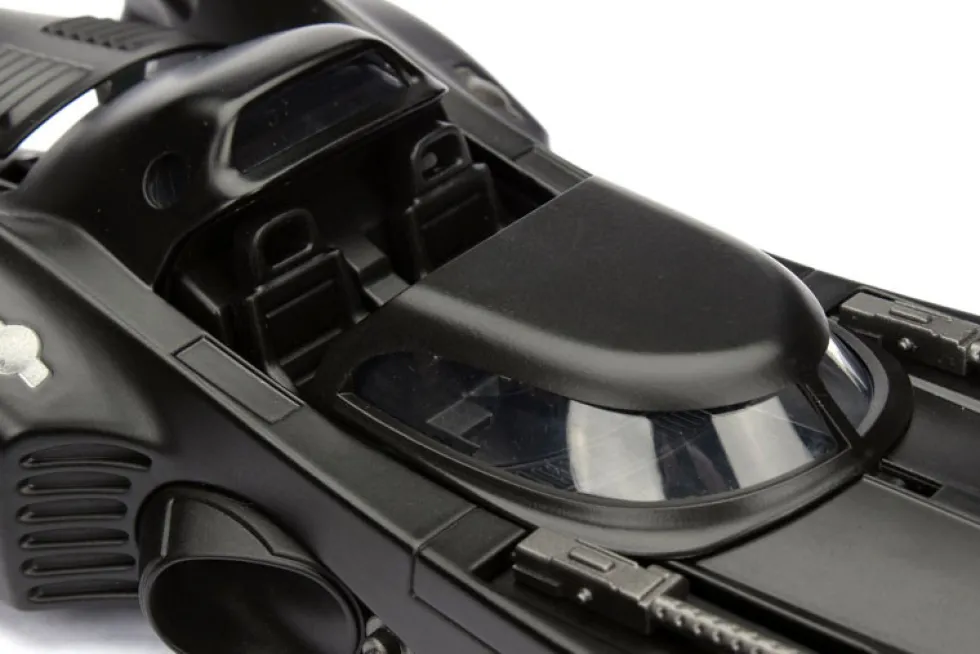 1989 Batmobile with Diecast Batman Figure 1/24 Diecast Model Car Jada 98260