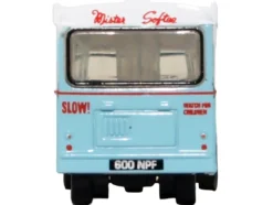 Bedford CA Ice Cream Van "Mister Softee" Light Blue with White Top 1/148 (N) Scale Diecast Model Car by Oxford Diecast