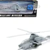 Bell AH 1Z Cobra Helicopter Gray US Air Force Military Mission Series 1/55 Diecast Model New Ray 26123