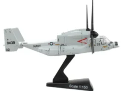 Bell Boeing CMV 22B Osprey Aircraft United States Navy Air Force 1/150 Diecast Model Airplane Postage Stamp PS5378-3