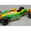 Benetton B192 #19 Alex Zanardi Test Car Formula One F1 "Spanish GP" (1992) "Mythos Series" with Display Case Limited Edition to 35 pieces Worldwide 1/18 Model Car by Tecnomodel