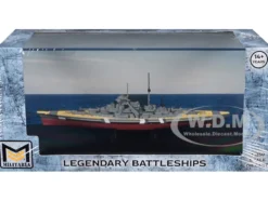Bismarck Battleship "German Navy" (1941) "Legendary Battleships" Series 1/1250 Diecast Model by Militaria Die Cast