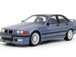 1992 BMW Alpina B6 2.8 Alpina Blue Metallic Limited Edition to 2500 pieces Worldwide 1/18 Model Car by Otto Mobile