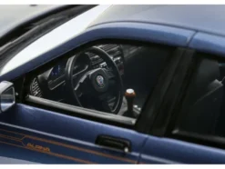1992 BMW Alpina B6 2.8 Alpina Blue Metallic Limited Edition to 2500 pieces Worldwide 1/18 Model Car by Otto Mobile