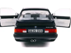 1984 BMW 635 CSI (E24) Macau Blue Metallic with White Interior 1/18 Diecast Model Car by Solido