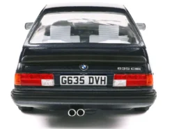 1984 BMW 635 CSI (E24) Macau Blue Metallic with White Interior 1/18 Diecast Model Car by Solido