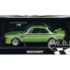 1973 BMW 3.0 CSL Green Metallic with Black Stripes Limited Edition 450 pieces Worldwide 1/18 Diecast Model Car Minichamps 155028132