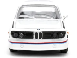1975 BMW 3.0 CSL White with Red and Blue Stripes