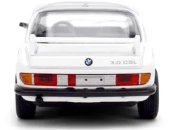1975 BMW 3.0 CSL White with Red and Blue Stripes