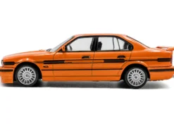 1994 BMW E34 Alpina B10 BiTurbo Orange Metallic with Black Stripes 1/43 Diecast Model Car by Solido