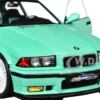 1991 BMW E36 M3 "Solido Works" Mint Green with Mint Green Interior 1/18 Diecast Model Car by Solido