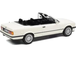 1991 BMW 325i Cabriolet Alpine White 1/18 Diecast Model Car by Norev