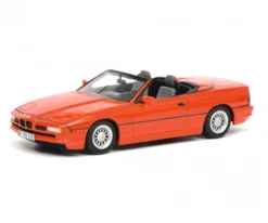 BMW 850i Cabriolet Red Limited Edition 500 pieces Worldwide 1/18 Model Car Schuco 450006800