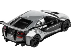 BMW i8 Liberty Walk Gray Black LB Performance Series 1/64 Diecast Model Car Paragon Models PA-55146