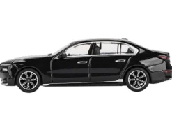BMW i7 xDrive60 Black Sapphire Limited Edition 1/64 Diecast Model Car by Mini GT