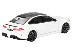 BMW M5 Alpine White with Carbon Top Limited Edition 1/64 Diecast Model Car by Mini GT