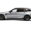 2024 BMW M3 Competition M xDrive Touring Frozen Pure Gray Metallic with Black Top 1/18 Diecast Model Car by Solido
