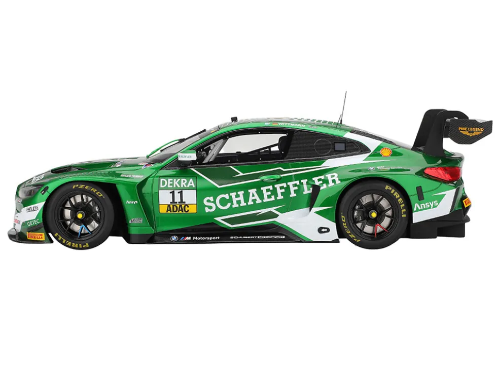 BMW M4 GT3 EVO #11 Marco Wittmann 200th DTM Race "Schubert Motorsport" "Deutsche Tourenwagen Masters - Zandvoort" (2025) 1/18 Model Car by Top Speed
