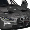 BMW M4 GT3 Matt Black "Timeless Legends" Series 1/24 Diecast Model Car by Motormax