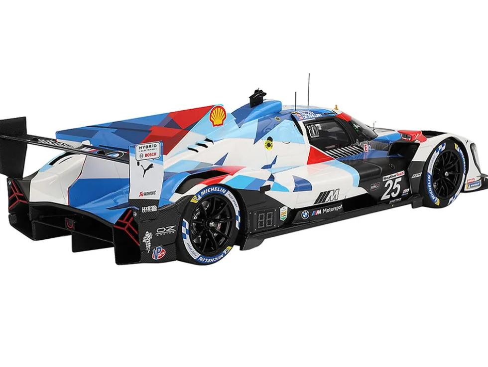 BMW M Hybrid V8 GTP #25 Connor De Phillippi - Maxime Martin - Rene Rast - Nick Yelloly "BMW M Team RLL" "24 Hours of Daytona" (2024) 1/18 Model Car by Top Speed