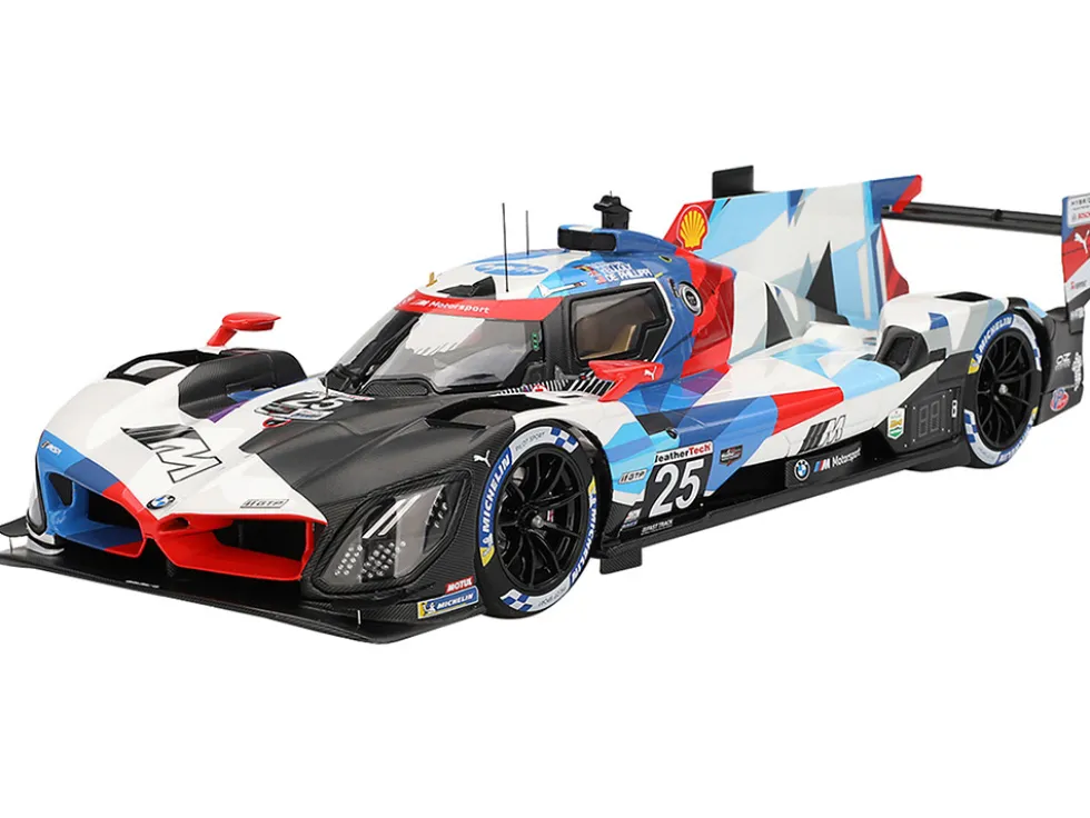 BMW M Hybrid V8 GTP #25 Connor De Phillippi - Maxime Martin - Rene Rast - Nick Yelloly "BMW M Team RLL" "24 Hours of Daytona" (2024) 1/18 Model Car by Top Speed