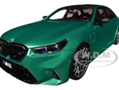2025 BMW M5 Isle of Man Green Metallic 1/18 Diecast Model Car by Solido