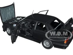 1987 BMW M3 Street Black Metallic 1/18 Diecast Model Car Minichamps 180020306