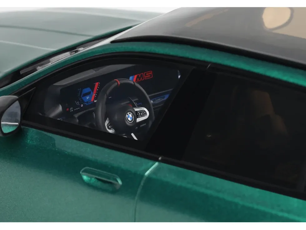 2024 BMW M5 Touring (G99) Isle of Man Green Metallic with Black Top 1/18 Model Car by GT Spirit