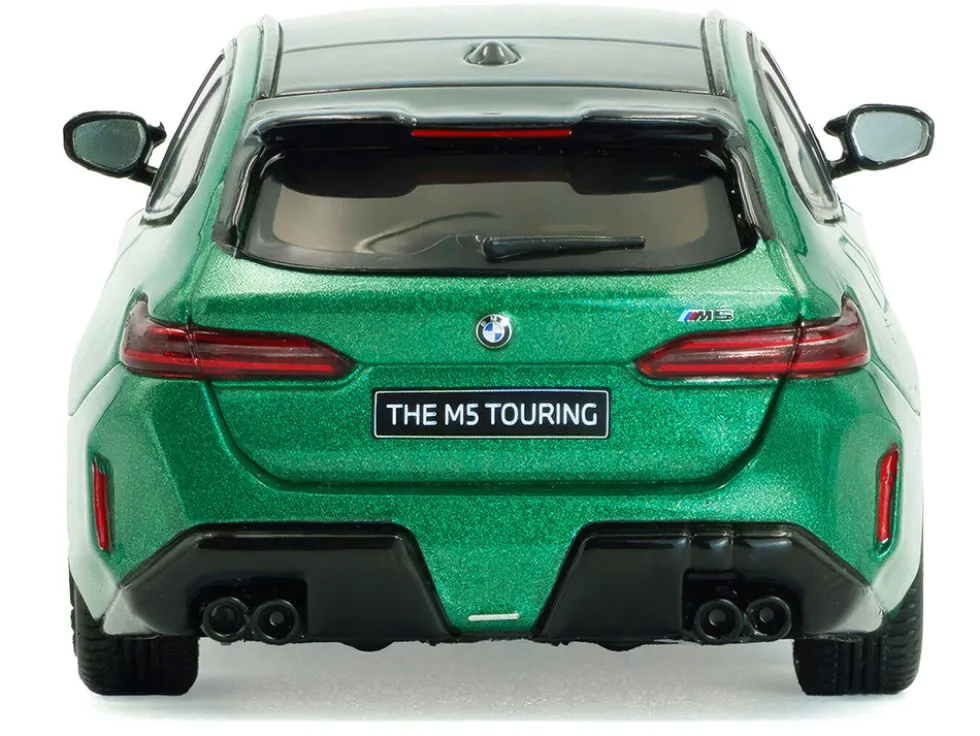 2024 BMW M5 Touring Isle Of Man Green Metallic with Black Top 1/43 Diecast Model Car by Solido