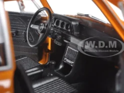BMW 2002ti Orange 1/24 Diecast Model Car Welly 24053