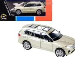 BMW X7 Sunroof Sunstone Gold Metallic 1/64 Diecast Model Car Paragon Models PA-55196