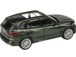2018 BMW X5 Verde Ermes Green Metallic Sunroof 1/64 Diecast Model Car Paragon Models PA-56181