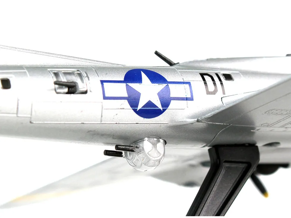 Boeing B 17G Flying Fortress Bomber Aircraft Liberty Belle United States Army Air Force 1/155 Diecast Model Airplane Postage Stamp PS5402-2