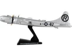 Boeing B 29 Superfortress Aircraft #82 Enola Gay United States Army Air Force 1/200 Diecast Model Airplane Postage Stamp PS5388