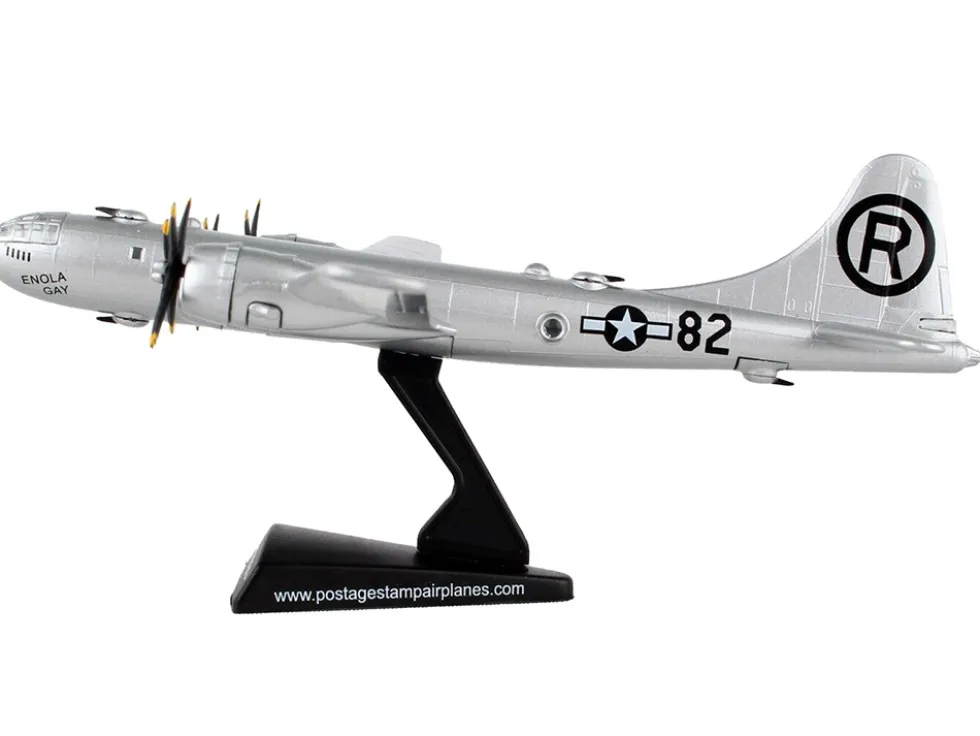 Boeing B 29 Superfortress Aircraft #82 Enola Gay United States Army Air Force 1/200 Diecast Model Airplane Postage Stamp PS5388