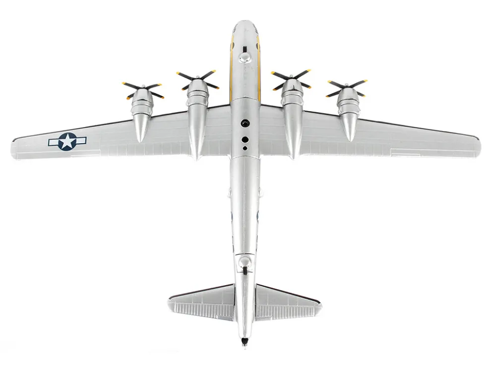 Boeing B 29 Superfortress Aircraft T Square 59 Seattle Museum of Flight United States Army Air Force 1/200 Diecast Model Airplane Postage Stamp PS5388-2