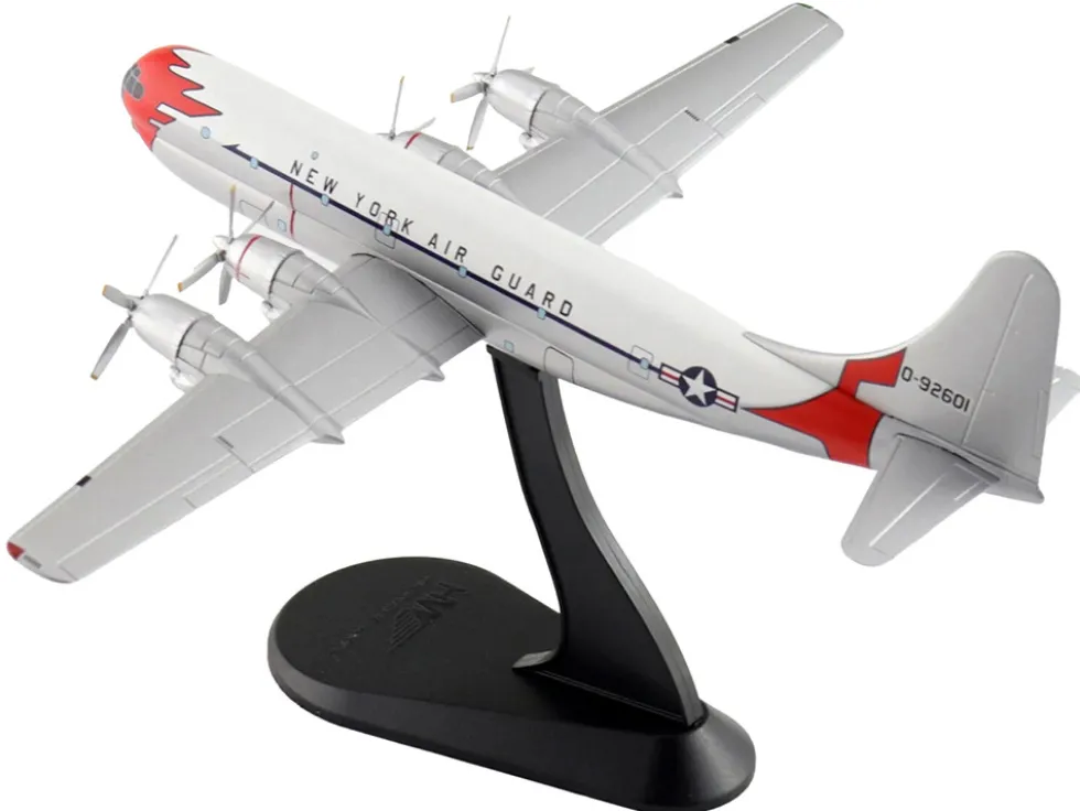 Boeing 377 C-97A Stratofreighter Transport Aircraft "49-2601, New York Air National Guard" United States Air Force "Airliner Series" 1/200 Diecast Model by Hobby Master