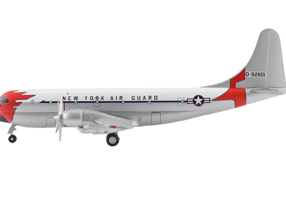 Boeing 377 C-97A Stratofreighter Transport Aircraft "49-2601, New York Air National Guard" United States Air Force "Airliner Series" 1/200 Diecast Model by Hobby Master