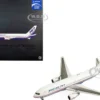 Boeing 767-200 Commercial Aircraft "Boeing House Livery" (N767BA) White with Blue and Red Stripes 1/400 Diecast Model Airplane by V1:400